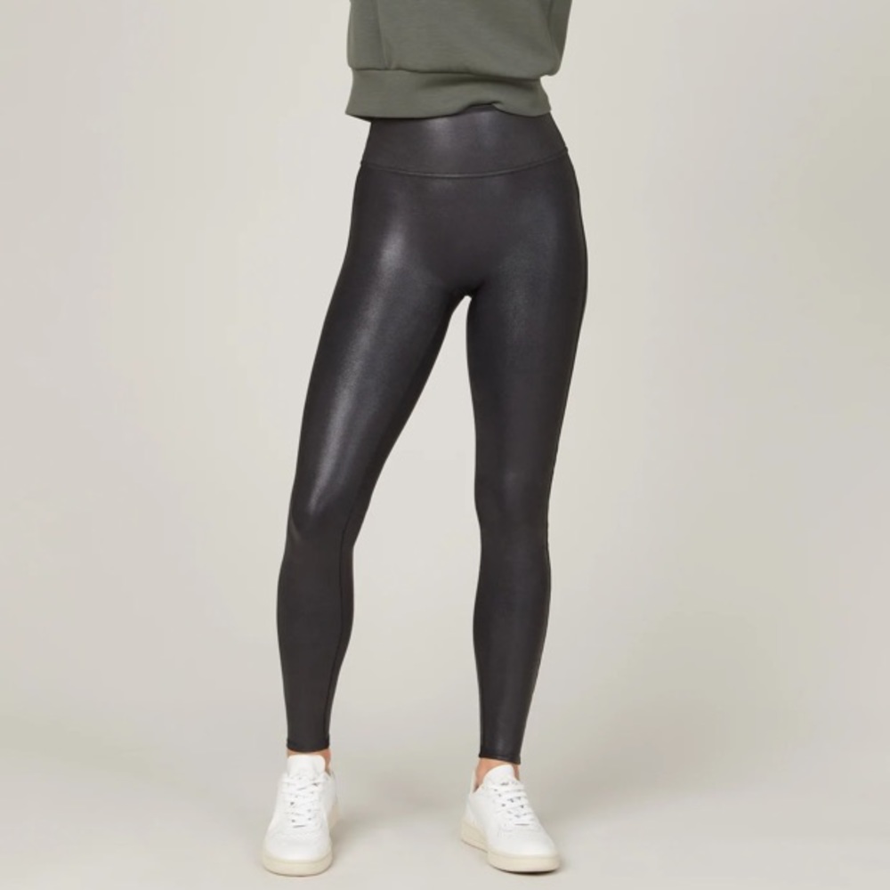 Spanx Faux Leather Leggings.